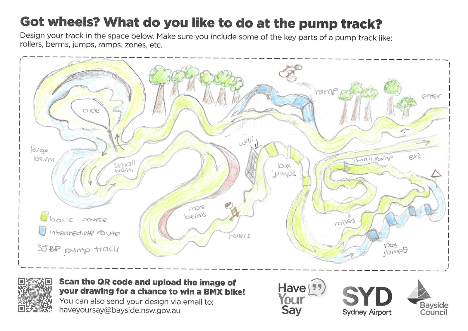 SJBP Pump Track | Have Your Say Bayside