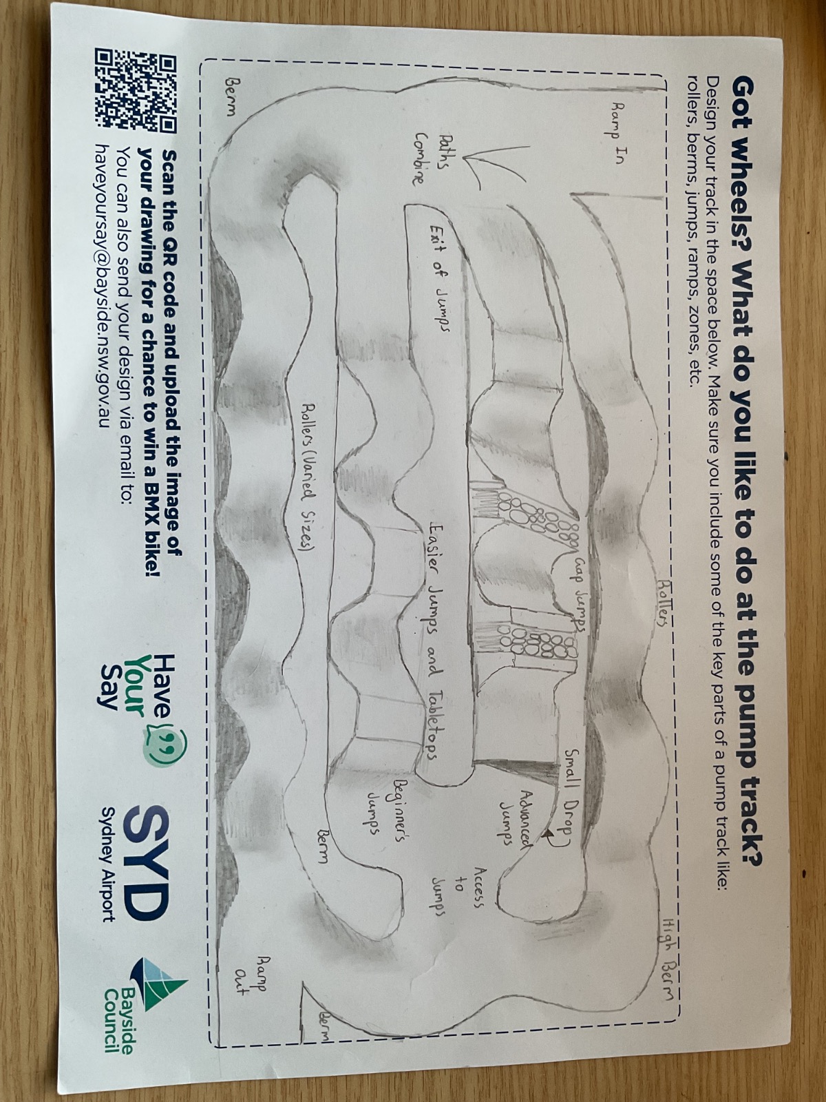 SJBP Pump Track | Have Your Say Bayside