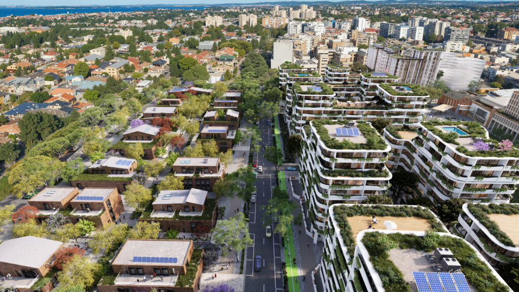 After: Photo of current park and admin building 